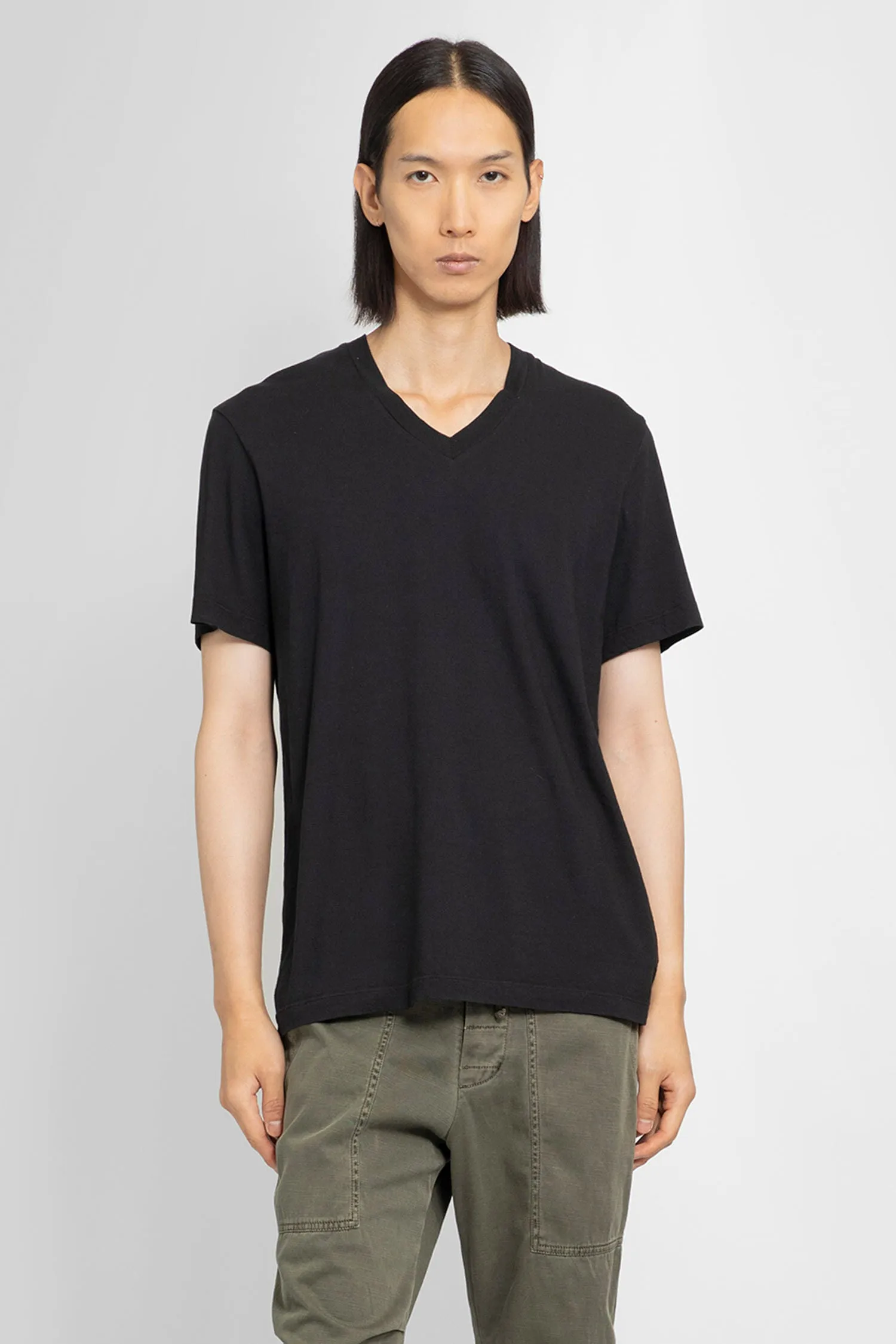 james perse  soft jersey v-neck tee 
